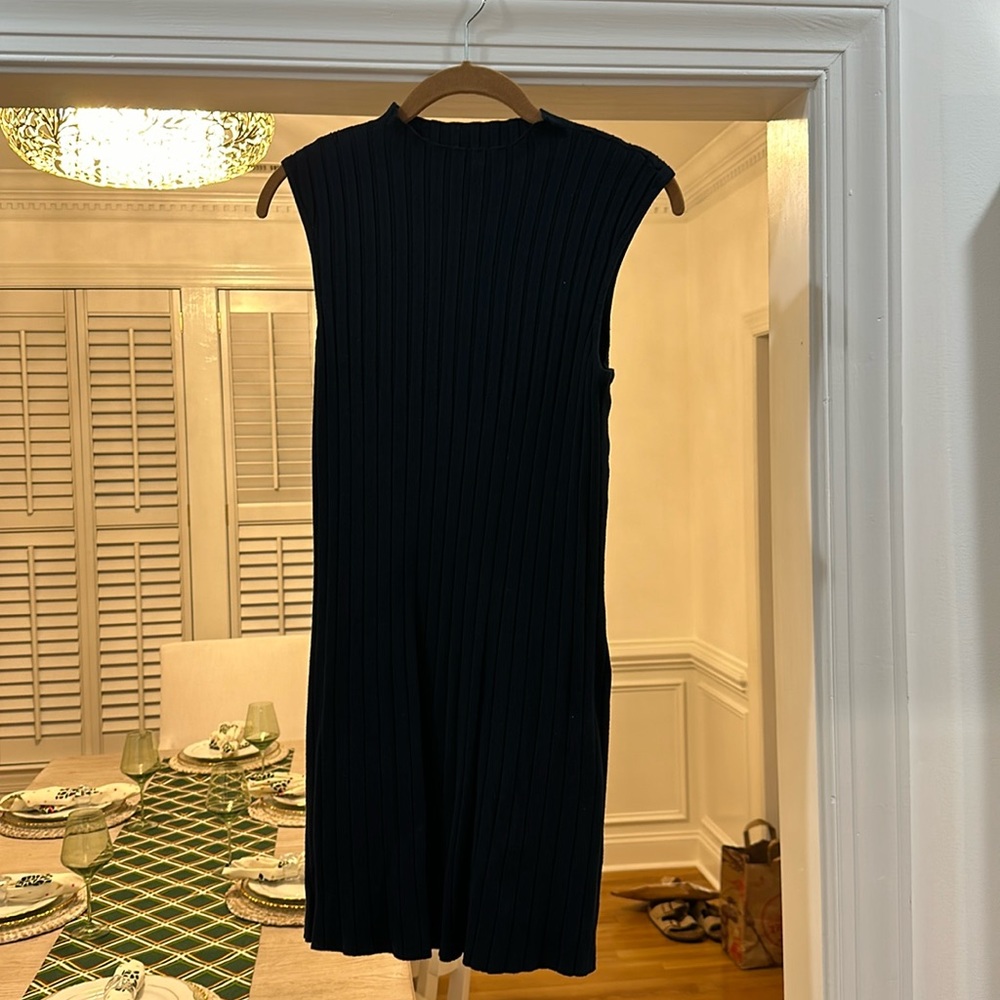 RVCA ribbed knit mini dress - black size S